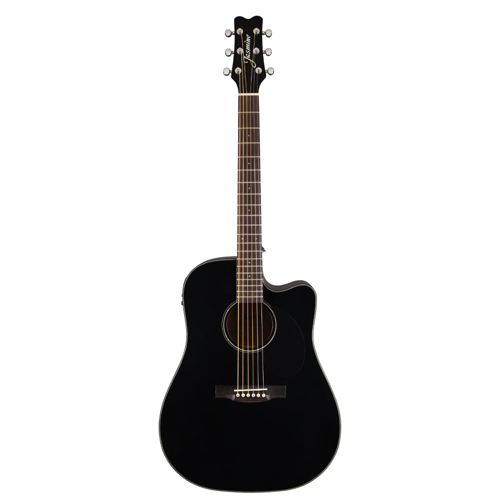 Jasmine Dreadnought Cutaway Acoustic-Electric Guitar