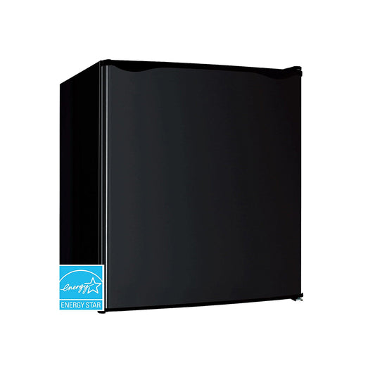 1.6 Cubic Foot Compact Refrigerator Black