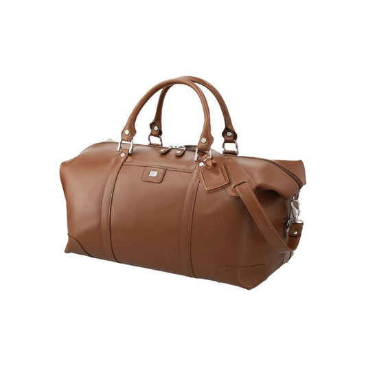 Cutter & Buck 19" Leather Weekender Duffle Bag