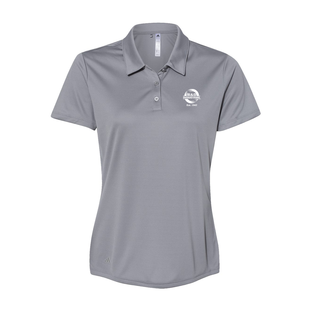 B&D Adidas Ladies Performance Polo