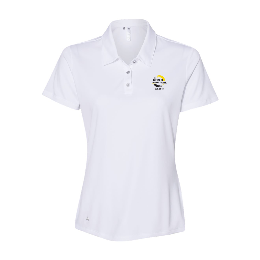 B&D Adidas Ladies Performance Polo