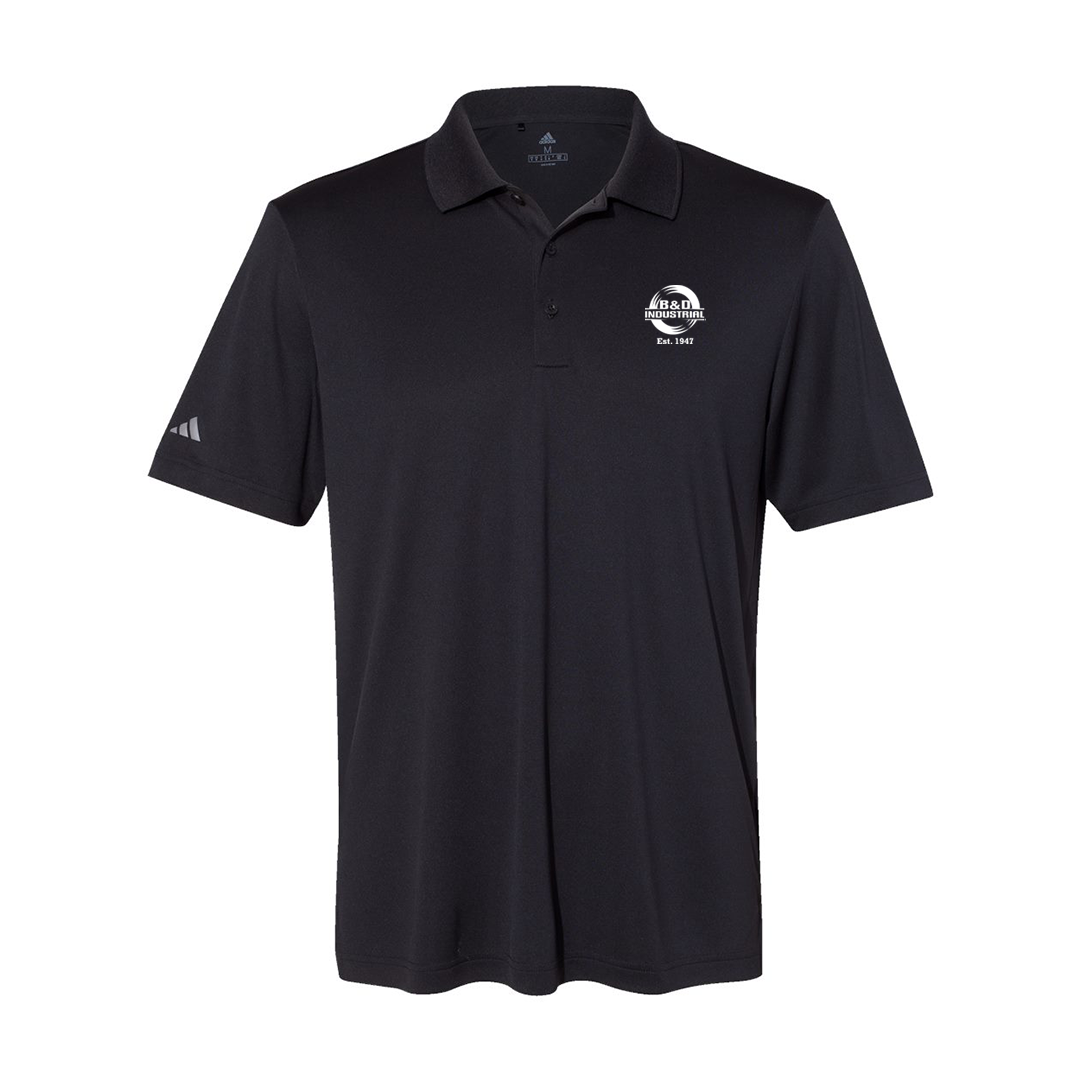 B&D Adidas Mens Performance Polo