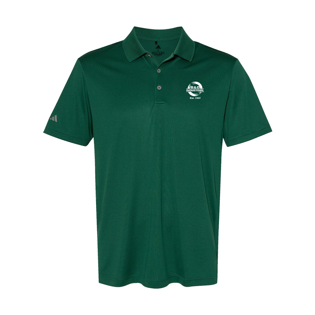 B&D Adidas Mens Performance Polo