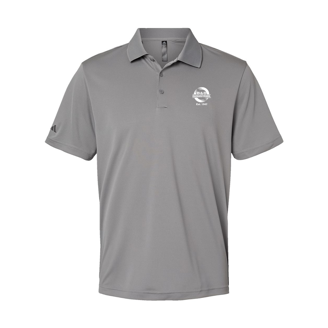 B&D Adidas Mens Performance Polo