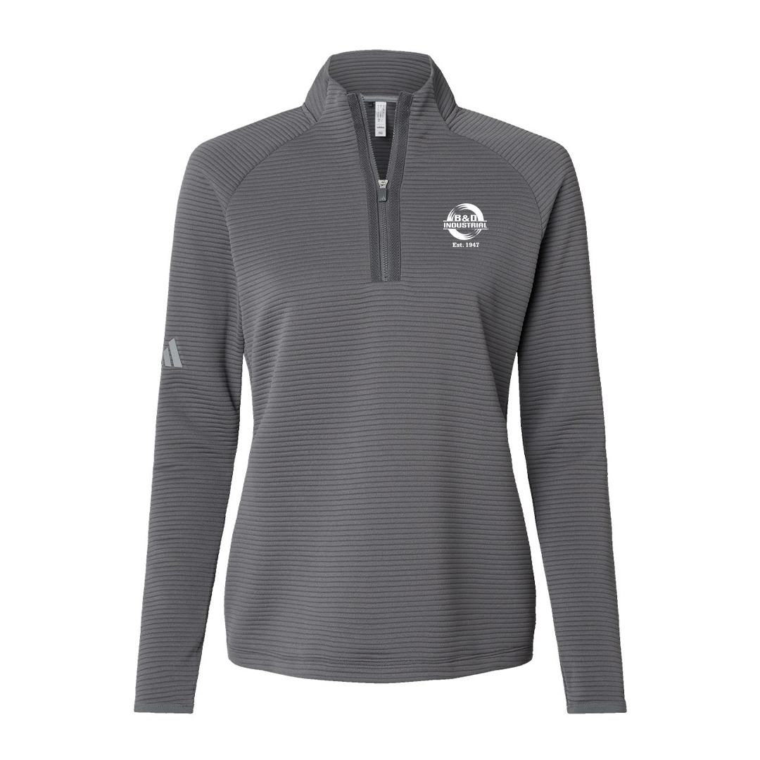B&D Adidas Women's Spacer Quarter-Zip Pullover