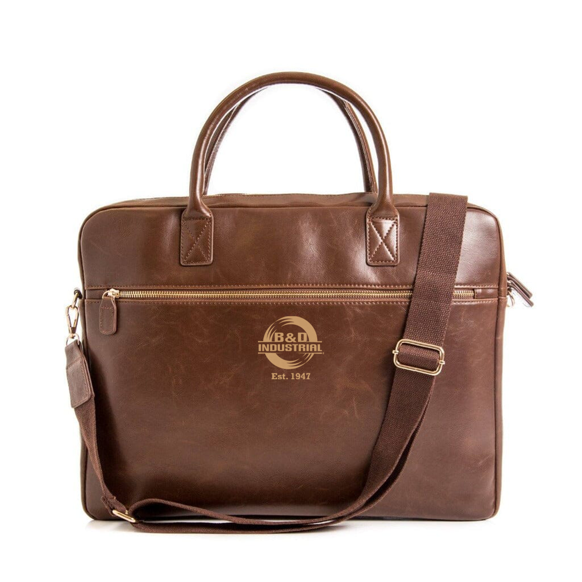 B&D BRANDED LAPTOP BRIEF BAG