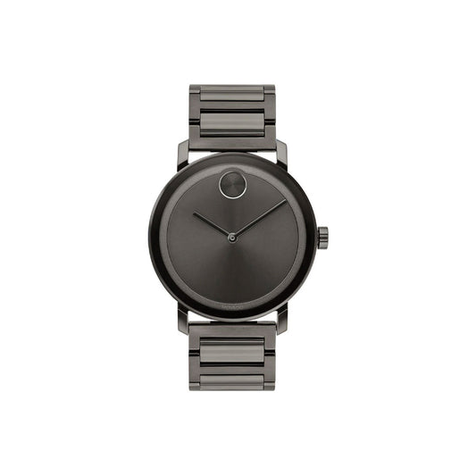 Mens BOLD Verso Gunmetal Ion-Plated Stainless Steel Watch, Gunmetal Dial
