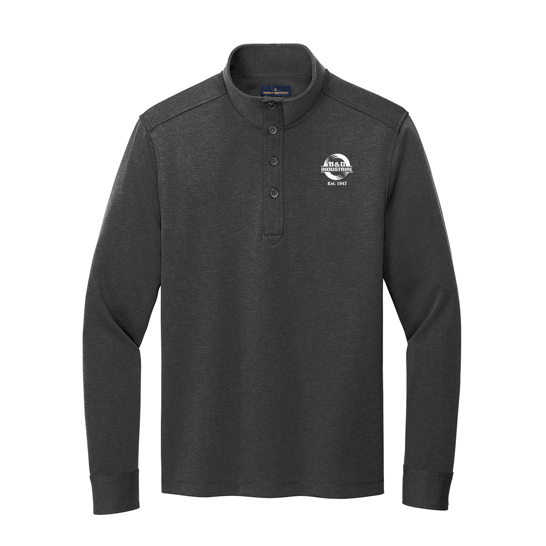 B&D Brooks Brothers Mid-Layer Stretch 1/2-Button