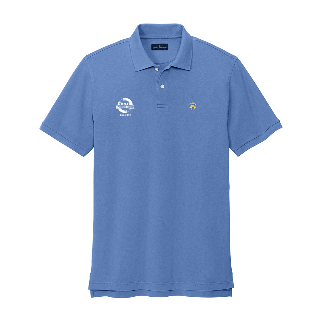 B&D Brooks Brothers Pima Cotton Pique Polo