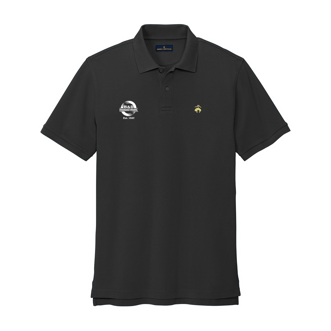 B&D Brooks Brothers Pima Cotton Pique Polo