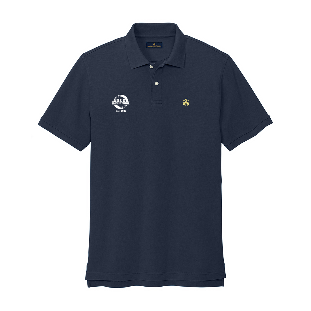 B&D Brooks Brothers Pima Cotton Pique Polo