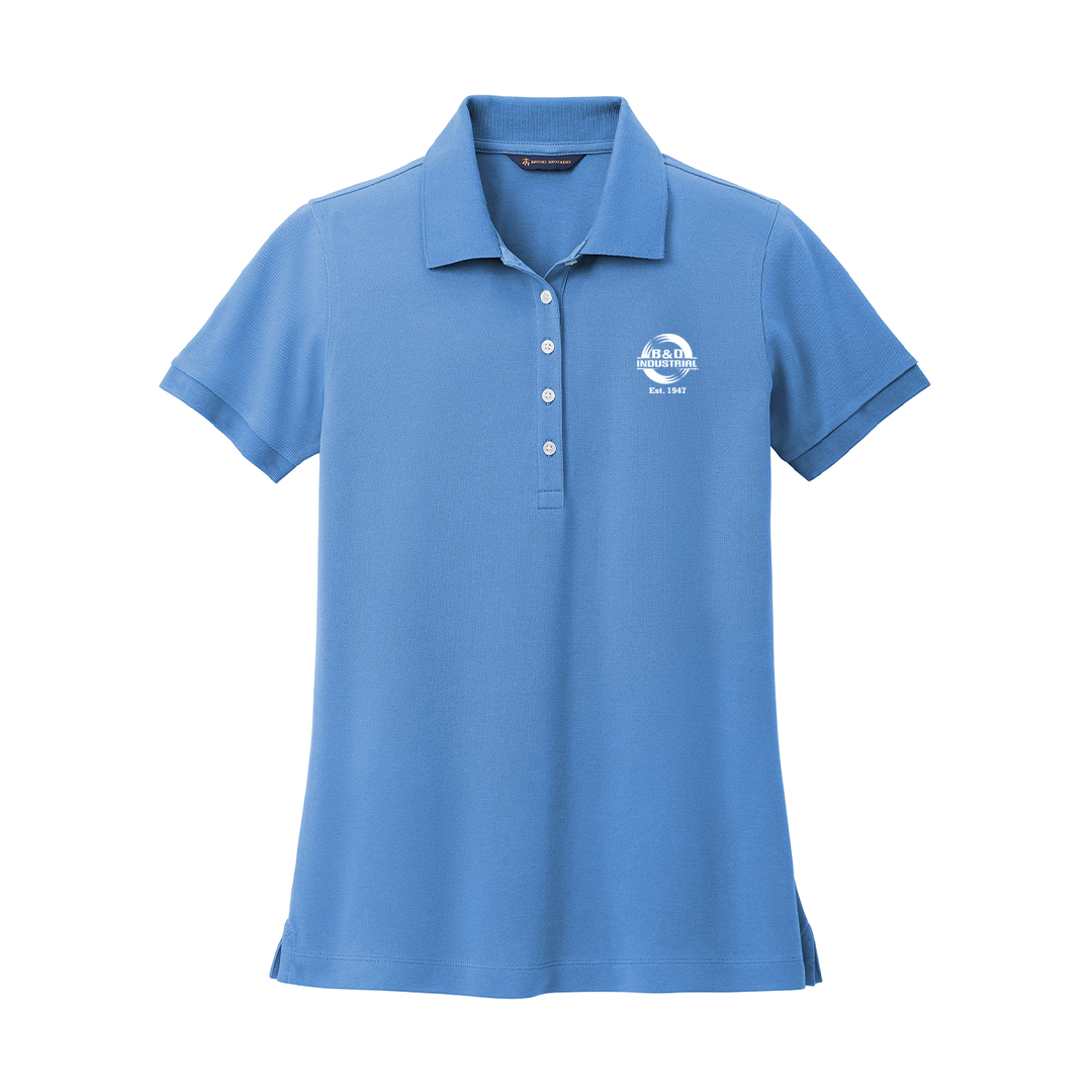 B&D Brooks Brothers Women's Pima Cotton Pique Polo
