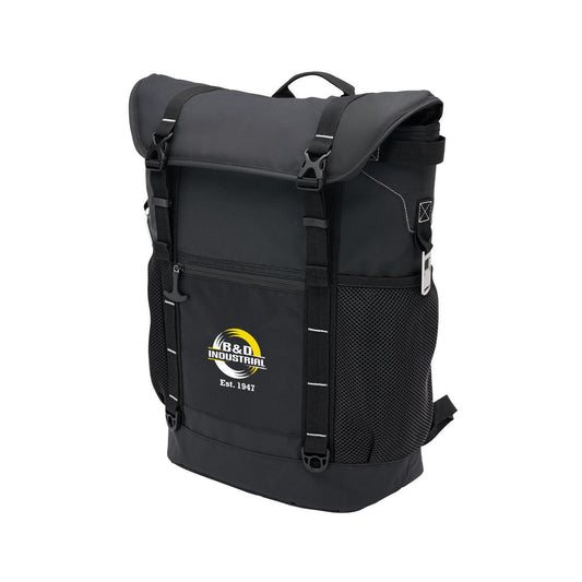 B&D 35 Can Fold Top Backpack Cooler