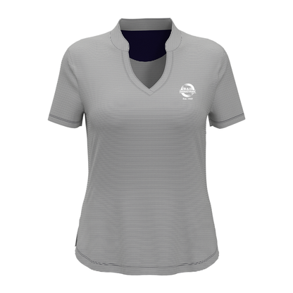 B&D Callaway Ladies Fine Line Stripe Polo