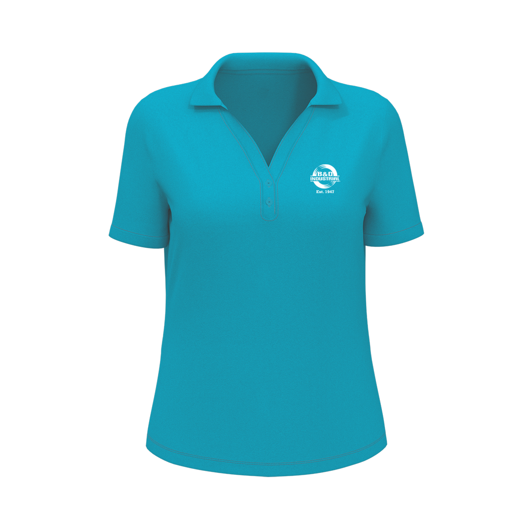 B&D Callaway Ladies Micro Texture Polo