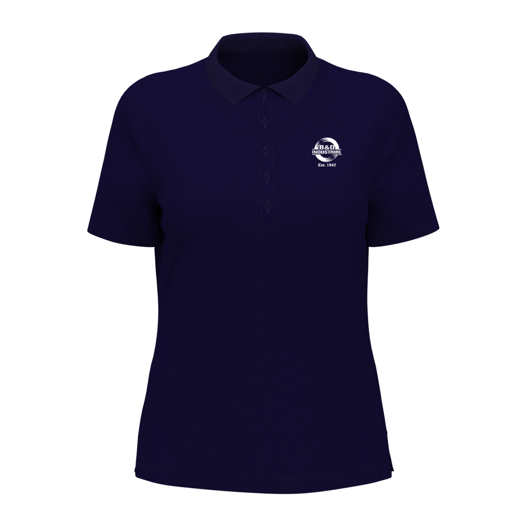 B&D Callaway Ladies Opti-Dri Chev Polo