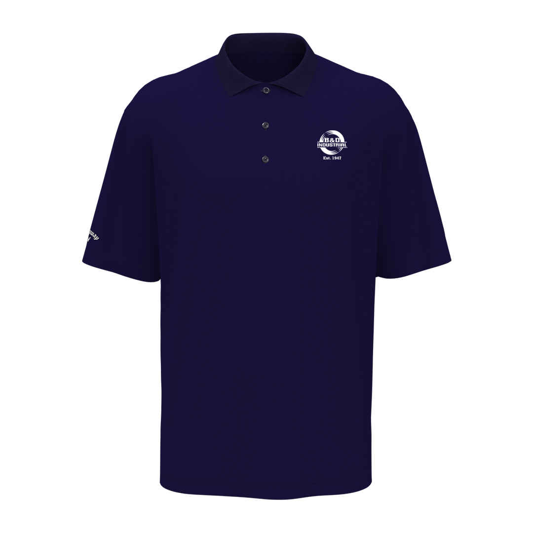 B&D Callaway Men's Opti-Dri Chev Polo