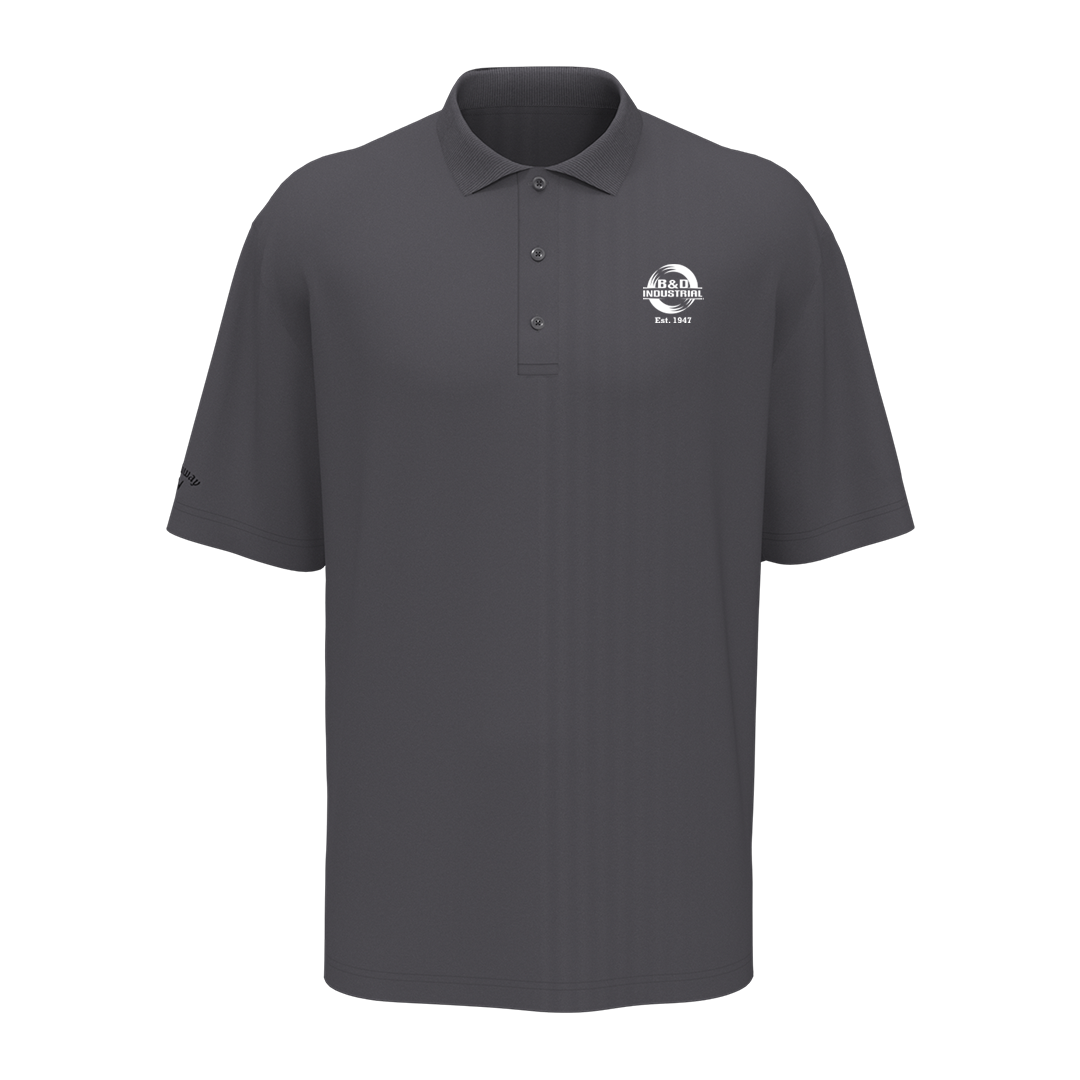 B&D Callaway Men's Opti-Dri Chev Polo