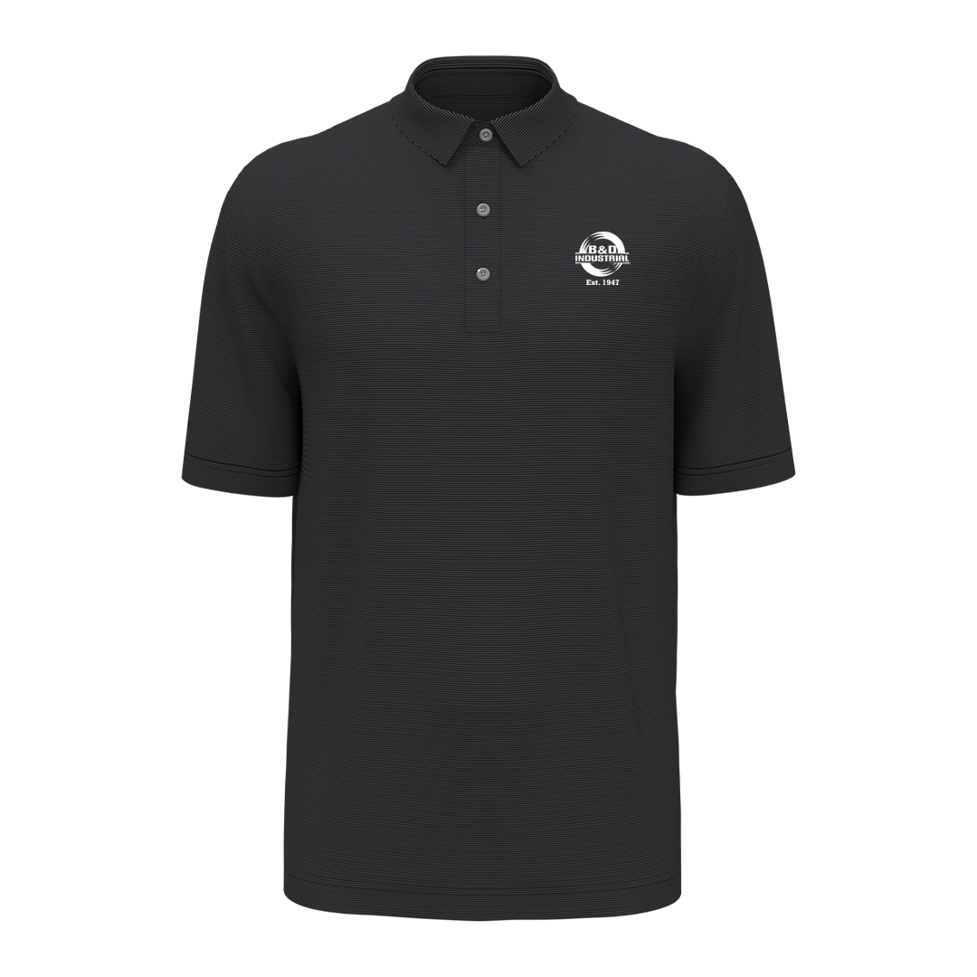 B&D Callaway Mens Fine Line Stripe Polo