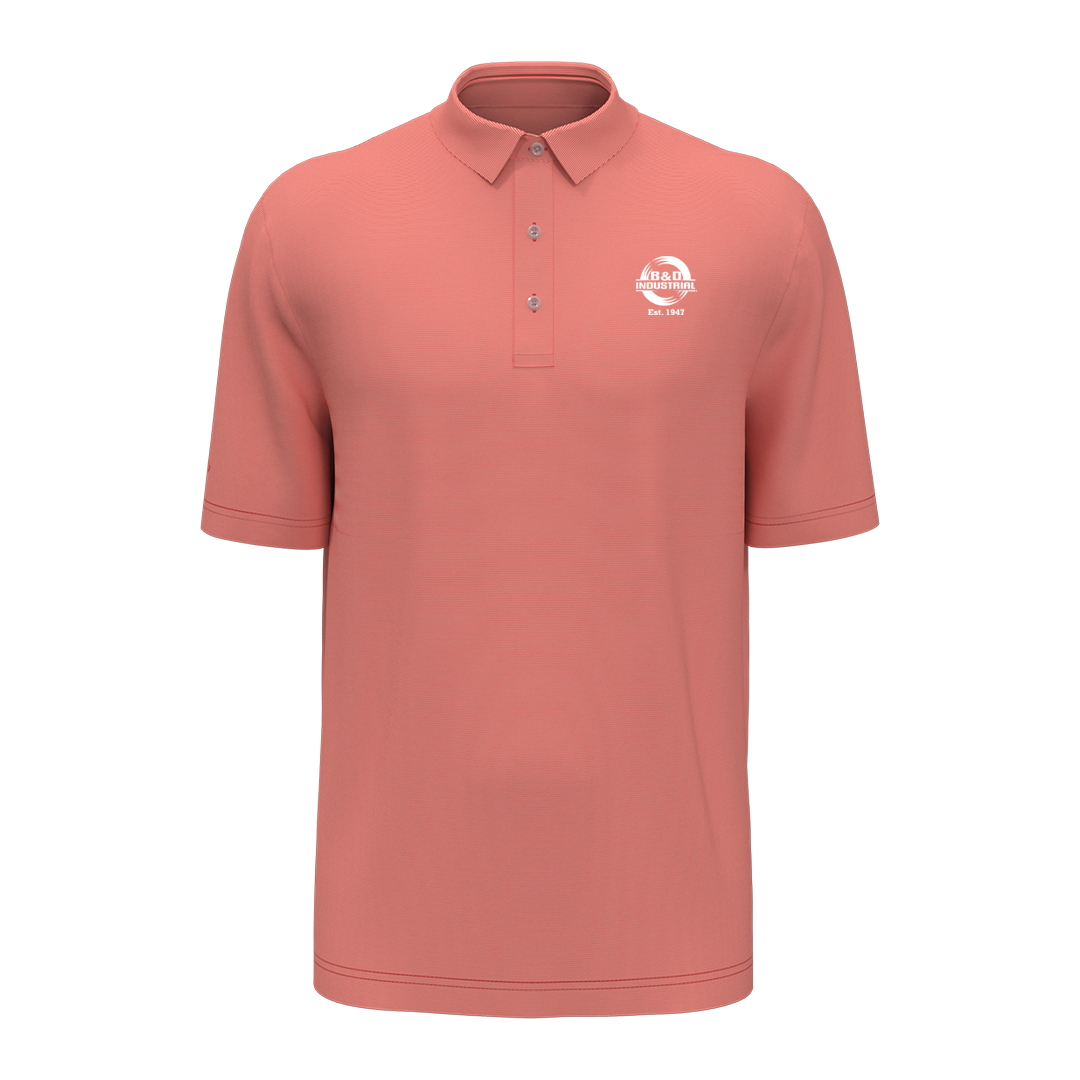 B&D Callaway Mens Fine Line Stripe Polo