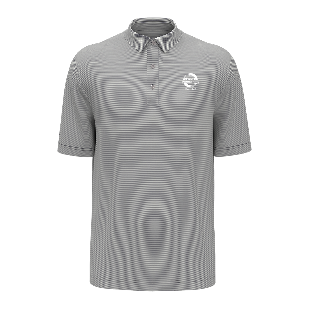 B&D Callaway Mens Fine Line Stripe Polo