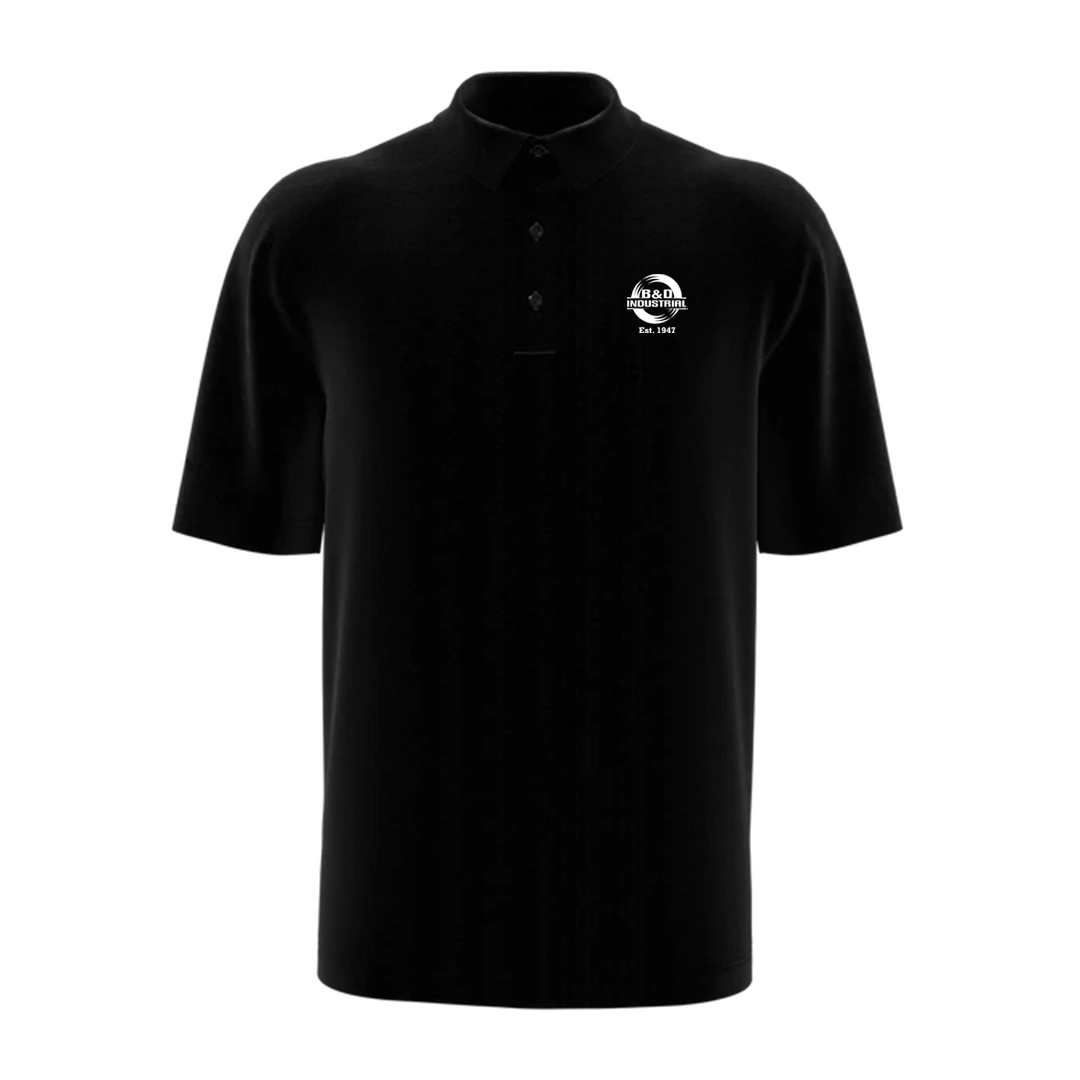 B&D Callaway Mens Micro Texture Polo