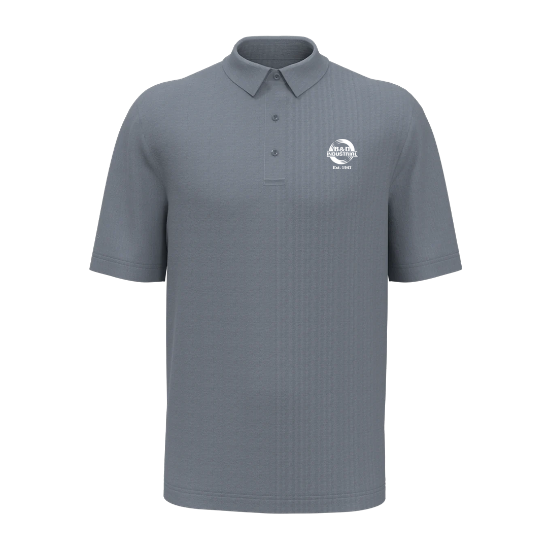 B&D Callaway Mens Micro Texture Polo