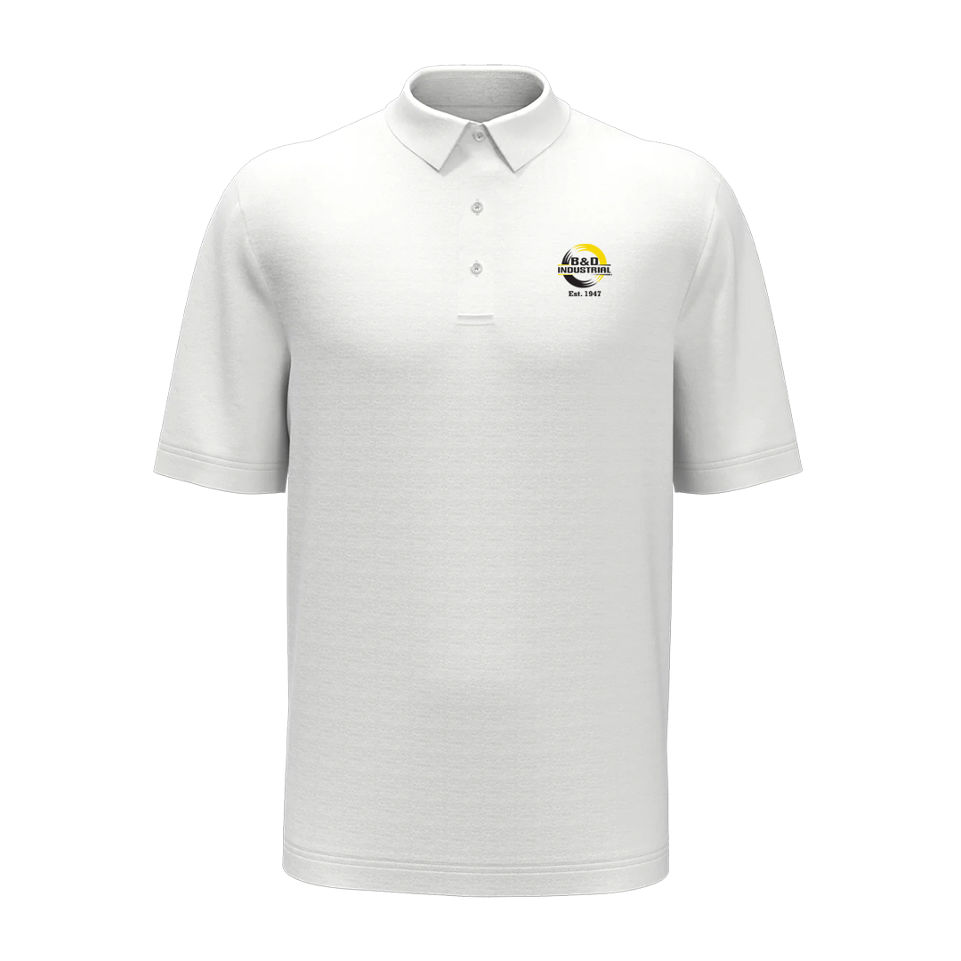 B&D Callaway Mens Micro Texture Polo