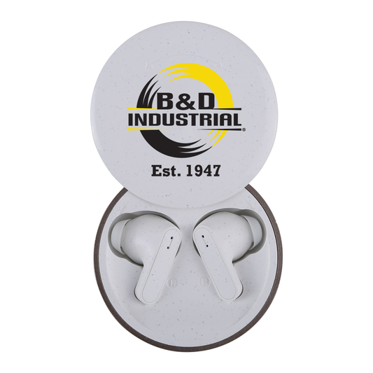 B&D Chromeo Wireless Earbuds And Wireless Charger