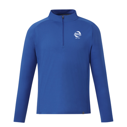 B&D Men's EVANS Eco Knit Performance Quarter Zip