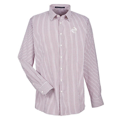 B&D Men's Micro Windowpane Shirt