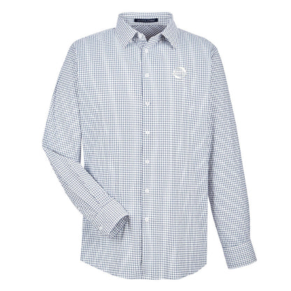 B&D Men's Micro Windowpane Shirt