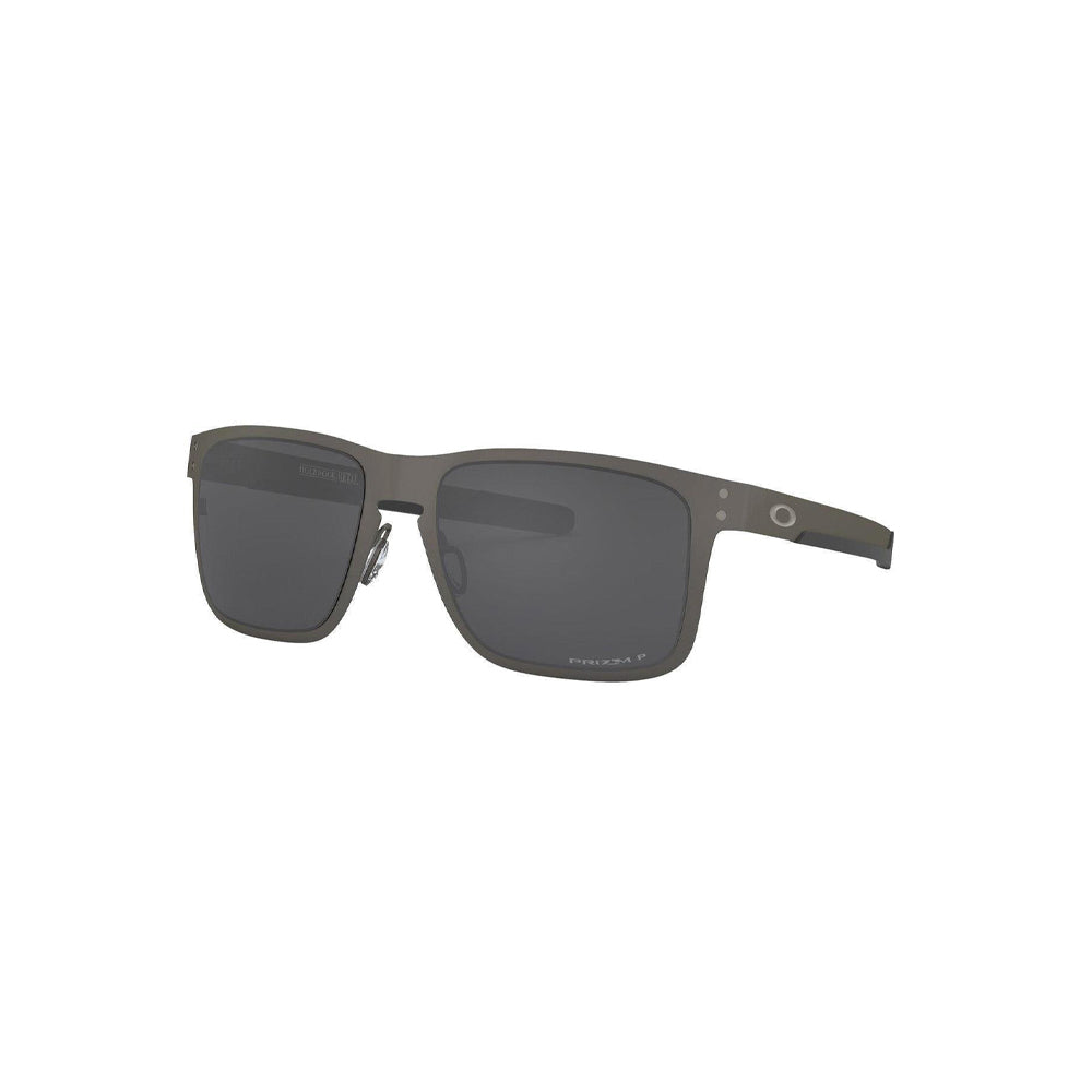 Oakley Holbrook Metal Prizm Black Sunglasses - Matte Gunmetal/Prizm Black Polarized