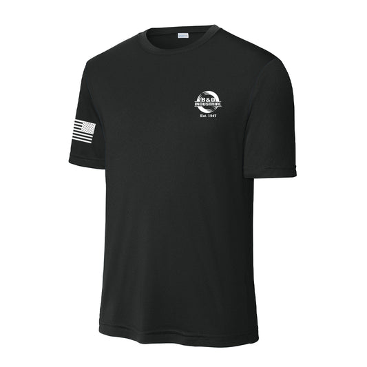 B&D Sport-Tek Sweat Wicking Tee - Black