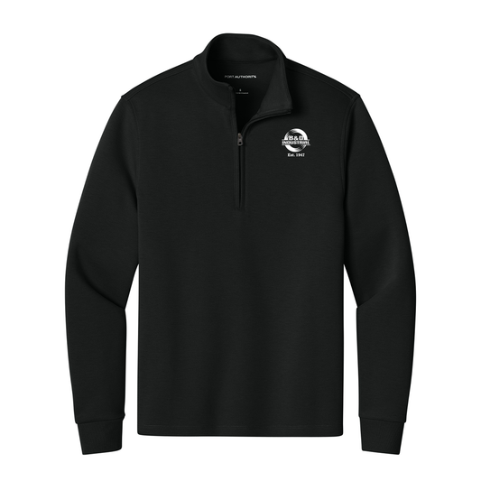 B&D Wearever Signature Double Pique 1/4-Zip