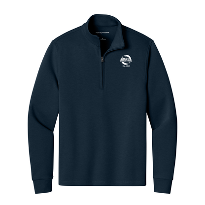 B&D Wearever Signature Double Pique 1/4-Zip