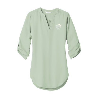 B&D Ladies 3/4-Sleeve Tunic Blouse