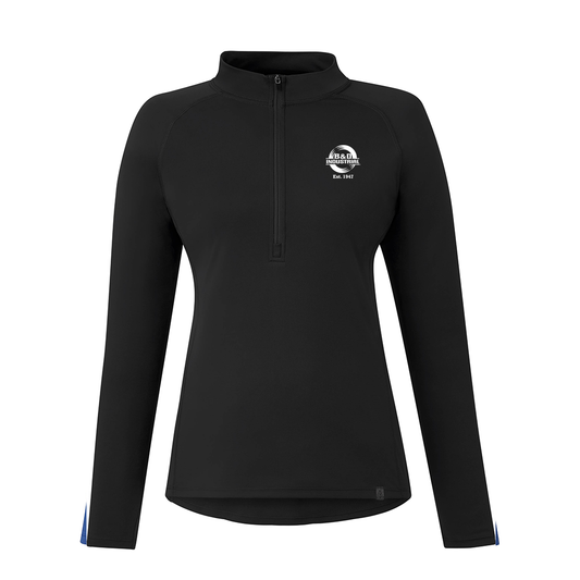B&D Women's EVANS Eco Knit Performance Half Zip