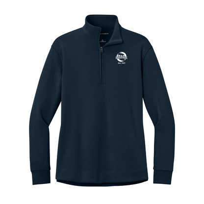 B&D Women’s Wearever Signature Double Pique 1/4-Zip