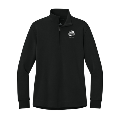 B&D Women’s Wearever Signature Double Pique 1/4-Zip