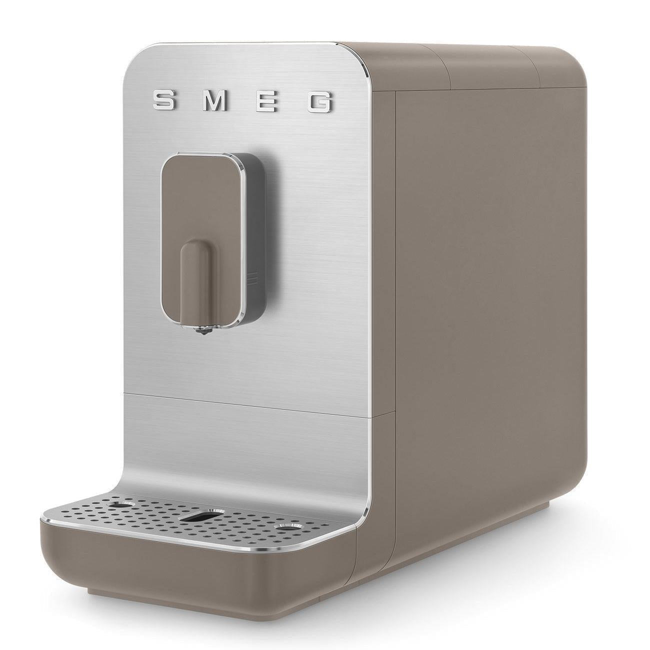 50s Retro-Style Automatic Coffee Machine Taupe