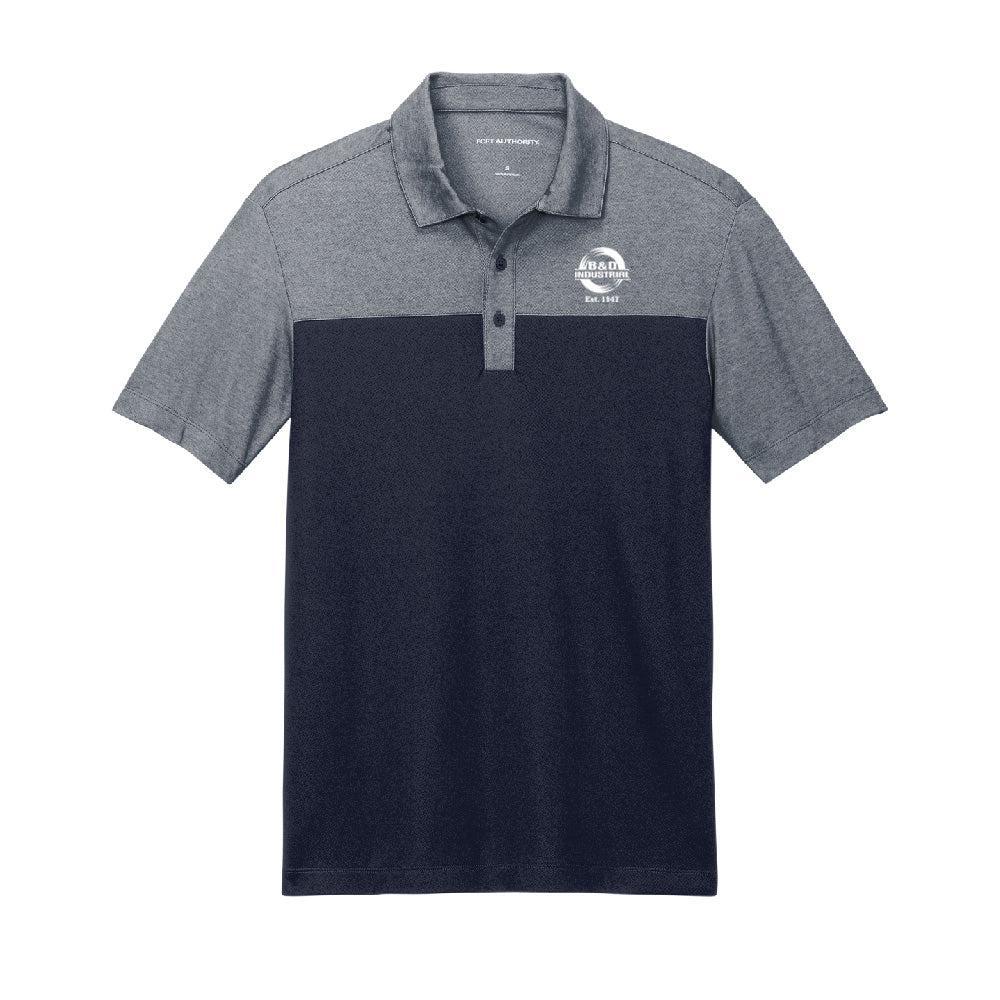 Fine Pique Blend Blocked Polo