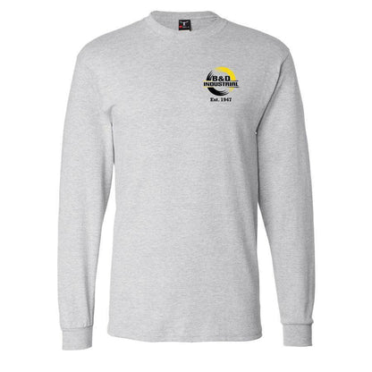 B&D 100% Cotton Long Sleeve T-Shirt